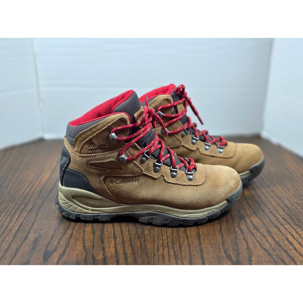 Columbia Newton Ridge Plus Waterproof Hiking Boots Womens 8.5 Brown